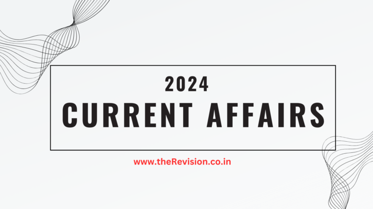 1. പി വത്സലയുടെ നെല്ല് എന്ന നോവലിലെ ജീവിച്ചിരുന്ന കഥാപാത്രം 2024-ല്‍ അന്തരിച്ചു. പേര്? കുറുമാട്ടി (രാഗിണി) 2. ജാതിവ്യവസ്ഥയ്‌ക്കെതിരെ പോരാടി രക്തസാക്ഷിത്വം വരിച്ച ഏത് നവോത്ഥാന നായകന്റെ 150-ാമത് രക്തസാക്ഷിത്വ ദിനമാണ് 2024 ജനുവരിയില്‍ ആചരിച്ചത് ആറാട്ടുപുഴ വേലായുധപ്പണിക്കര്‍ 3. 2024 ജനുവരി 16-ന് നൂറാം ചരമ വാര്‍ഷിക ആചരിച്ച മലയാള കവി കുമാരനാശാന്‍ 4. കെ സ്മാര്‍ട്ട് പദ്ധതിക്ക് തുടക്കം കുറിച്ചത് എന്നാണ് 2024 ജനുവരി 1 5. സമ്പൂര്‍ണ ഭരണഘടനാ സാക്ഷരത നേടിയ ഇന്ത്യയിലെ ആദ്യത്തെ ജില്ല കൊല്ലം 6. ഡിജിറ്റല്‍ സാക്ഷരത കൈവരിക്കുന്ന ഇന്ത്യയിലെ ആദ്യ നഗരസഭ കൊട്ടാരക്കര (കൊല്ലം) 7. സംസ്ഥാനത്ത് ആദ്യമായി ഓണ്‍ലൈന്‍ ഗ്രാമസഭ സംഘടിപ്പിച്ച പഞ്ചായത്ത് മലയിന്‍കീഴ് (തിരുവനന്തപുരം) 8. കേരളത്തിലെ ആദ്യ ദീപാലംകൃത പാലം എവിടെയാണ് ഫറോക്ക് 9. രാജ്യാന്തര എഐ ഉച്ചകോടിക്ക് വേദിയായ കേരളത്തിലെ നഗരം കൊച്ചി 10. 2024 ഫെബ്രുവരിയില്‍ അന്തരിച്ച കവിയും നിരൂപകനുമായ എന്‍ കെ ദേശത്തിന്റെ ശരിയായ പേര് എന്‍ കുട്ടികൃഷ്ണപിള്ള 11. ജി ശങ്കരക്കുറുപ്പിന്റെ പേരിലുള്ള മഹാകവി ജി സ്മാരകം സ്ഥിതി ചെയ്യുന്നത് എവിടെ മറൈന്‍ ഡ്രൈവ് (കൊച്ചി) 12. മൂന്ന് ലക്ഷം കുടുംബശ്രീ അംഗങ്ങള്‍ക്ക് ഉപജീവനം ഒരുക്കി സാമ്പത്തിക സുസ്ഥിരത ഉറപ്പാക്കുക എന്ന ലക്ഷ്യത്തോടെ കുടുംബശ്രീ ആരംഭിക്കുന്ന പദ്ധതി കെ-ലിഫ്റ്റ് 24 13. ഇന്ത്യയിലെ മികച്ച ടൂറിസം വില്ലേജിനുള്ള ഗോള്‍ഡന്‍ വില്ലേജ് പുരസ്‌കാരം നേടിയ കാന്തല്ലൂര്‍ പഞ്ചായത്തിന്റെ ബ്രാന്‍ഡ് അംബാസിഡറായി തിരഞ്ഞെടുക്കപ്പെട്ടത് ജിതേഷ് ജി (വരയരങ്ങ് എന്ന കലാരൂപത്തിന്റെ ആവിഷ്‌കര്‍ത്താവാണ് ജിതേഷ്ജി) 14. ലോകത്തിലെ ഏറ്റവും വൃത്തിയുള്ള കടല്‍ത്തീരങ്ങള്‍ക്ക് ഫൗണ്ടേഷന്‍ ഫോര്‍ എന്‍വയോണ്‍മെന്റ് എഡ്യൂക്കേഷന്‍ ഡെന്‍മാര്‍ക്ക് നല്‍കുന്ന ബ്ലൂഫ്‌ളാഗ് സര്‍ട്ടിഫിക്കറ്റ് ലഭിച്ച കേരളത്തിലെ കടല്‍ത്തീരം കാപ്പാട് 15. കേരള കലാമണ്ഡലത്തില്‍ നിന്നുള്ള പിജി വിദ്യാര്‍ത്ഥികളുടെ നേതൃത്വത്തില്‍ ആരംഭിച്ച മ്യൂസിക് ബാന്‍ഡ് അരകവ്യൂഹം 16. 36-ാമത് കേരള ശാസ്ത്ര കോണ്‍ഗ്രസിന് വേദിയാകുന്നത് കാസര്‍കോട് 17. കേരളത്തിലെ ആദ്യ സൗജന്യ വൈഫൈ പാര്‍ക്ക് മാനാഞ്ചിറ സ്‌ക്വയര്‍ (കോഴിക്കോട്) 18. ഡിമെന്‍ഷ്യ സൗഹൃദ കേരളം സാക്ഷാത്കരിക്കുന്നതിനായി കേരള സാമൂഹ്യ സുരക്ഷാ മിഷന്‍ വഴി സാമൂഹ്യനീതി വകുപ്പ് നടപ്പാക്കുന്ന പദ്ധതി ഓര്‍മ്മത്തോണി 19. ആദിവാസി ജനതയ്ക്ക് ആരോഗ്യസേവനങ്ങള്‍ നേരിട്ട് എത്തിക്കുക എന്ന ലക്ഷ്യവുമായി സംസ്ഥാന വനംവകുപ്പ് നടപ്പിലാക്കുന്ന പദ്ധതി സ്‌നേഹ ഹസ്തം 20. ഇടുക്കിയിലെ കുളമാവില്‍നിന്ന് ഗവേഷകര്‍ കണ്ടെത്തിയ പുതിയ സ്പീഷീസ് ഓന്ത് വടക്കന്‍ കങ്കാരു ഓന്ത് (ശാസ്ത്രീയ നാമം- അഗസ്ത്യഗാമ എഡ്ജ്) 21. മുന്‍സിഫ് മജിസ്‌ട്രേറ്റ് മുതല്‍ സബ് ജഡ്ജി വരെയുള്ളവര്‍ ഇനി മുതല്‍ ഏത് ഔദ്യോഗിക സ്ഥാനപ്പേരിലാണ് അറിയപ്പെടുക സിവില്‍ ജഡ്ജി 22. ഇന്റര്‍നാഷണല്‍ ലിറ്ററേച്ചര്‍ ഫെസ്റ്റിവല്‍ ഓഫ് കേരള 2024-ന്റെ വേദി തൃശൂര്‍ 23. കേരള നവോത്ഥാന ചരിത്രത്തില്‍ നാഴികകല്ലായി മാറിയ ഏത് ചരിത്ര സംഭവത്തിന്റെ നൂറാം വാര്‍ഷികമാണ് 2024-ല്‍ ആഘോഷിച്ചത് വൈക്കം സത്യാഗ്രഹം 24. മഹാത്മാഗാന്ധി ഗ്രാമീണ തൊഴിലുറപ്പ് പദ്ധതി കേരളത്തിലെ പുതുക്കിയ വേതനം 346 രൂപ 25. 2023 കേരളത്തില്‍ ഏറ്റവും കൂടുതല്‍ ആഭ്യന്തര സഞ്ചാരികള്‍ സന്ദര്‍ശിച്ച ജില്ല എറണാകുളം 26. എഴുന്നൂറിലേറെ വര്‍ഷം പഴക്കം കണക്കാക്കുന്ന വട്ടെഴുത്ത് കണ്ടെത്തിയ പാലക്കാട് ജില്ലയിലെ ക്ഷേത്രം ചിറ്റടി മണ്ണൂര്‍ ഭഗവതി ക്ഷേത്രം 27. മൊത്ത ജില്ലാ മൂല്യവര്‍ദ്ധിത അടിസ്ഥാനത്തില്‍ പ്രതിശീര്‍ഷ വരുമാനം രേഖപ്പെടുത്തുന്ന കേരളത്തിലെ ആദ്യ ജില്ല എറണാകുളം 28. കേന്ദ്രമന്ത്രിയായ ആദ്യ മലയാളി വനിത എന്ന ബഹുമതിക്കര്‍ഹയായ ആരുടെ 125-ാമത് ജന്മവാര്‍ഷികമാണ് 2024 മാര്‍ച്ച് 27-ന് ആഘോഷിച്ചത് ലക്ഷ്മി എന്‍ മേനോന്‍ 29. പൊതുജനങ്ങള്‍ക്ക് പരാതികള്‍ ജില്ലാ കളക്ടര്‍ക്ക് നേരിട്ട് നല്‍കുന്നതിനുവേണ്ടി ഐടി മിഷന്‍ ഒരുക്കിയ ഓണ്‍ലൈന്‍ സംവിധാനം ഡിസി കണക്ട് 30. മയക്കുമരുന്ന് കച്ചവടവും ഉപഭോഗവും തടയാന്‍ സംസ്ഥാന വ്യാപകമായി പൊലീസ് നടത്തുന്ന പരിശോധനം ഓപ്പറേഷന്‍ ഡി-ഹണ്ട് 31. അതിഥി തൊഴിലാളികളെ മലയാള ഭാഷയും സംസ്‌കാരവും പഠിപ്പിക്കാനായി കേരള സര്‍ക്കാര്‍ സംസ്ഥാന സാക്ഷരത മിഷന്‍ വഴി നടപ്പിലാക്കുന്ന പദ്ധതി ചങ്ങാതി 32. വയോജന സൗഹൃദ അന്തരീക്ഷം ഒരുക്കുന്നതിനും വയോജനങ്ങളുടെ മാനസികാരോഗ്യം ഉറപ്പുവരുത്തുന്നതിനുമായി കുടുംബശ്രീ നടപ്പിലാക്കുന്ന പദ്ധതി മധുരം 33. പൗരത്വ നിയമ ഭേദഗതിക്ക് എതിരെ പ്രമേയം പാസാക്കിയ ആദ്യ നിയമസഭ കേരളം 34. സംസ്ഥാനത്തെ ആരോഗ്യപ്രവര്‍ത്തകരുടേയും രോഗികളുടേയും ആശുപത്രികളുടേയും സുരക്ഷിതത്വം ഉറപ്പാക്കാനുള്ള കോഡ് ഗ്രേ പ്രോട്ടോക്കോള്‍ പുറത്തിറക്കിയ ആദ്യ സംസ്ഥാനം കേരളം 35. ഇന്ത്യയിലെ ആദ്യ അന്താരാഷ്ട്ര സഹകരണ മ്യൂസിയം നിലവില്‍ വരുന്നത് കോഴിക്കോട് 36. 2024-ല്‍ ഏത് നവോത്ഥാന നായകന്റെ സമാധിയുടെ ശതാബ്ദി ദിനാചരണത്തോട് അനുബന്ധിച്ചാണ് ആലപ്പുഴയിലെ വള്ളിക്കുന്നത് പ്രതിമ സ്ഥാപിച്ചത് ചട്ടമ്പി സ്വാമികള്‍ 37. സ്‌കൂള്‍ പാഠപുസ്തകങ്ങളില്‍ ഭരണഘടനയുടെ ആമുഖം ഉള്‍പ്പെടുത്തുന്ന ആദ്യ സംസ്ഥാനം ഏതാണ് കേരളം 38. പരിസ്ഥിതി ബജറ്റ് അവതരിപ്പിച്ച ആദ്യ സംസ്ഥാനം കേരളം 39. 2024 മാര്‍ച്ചില്‍ ആദ്യമായി എറണാകുളം ജില്ലയില്‍ റിപ്പോര്‍ട്ട് ചെയ്ത അപൂര്‍വ രോഗമായ ലൈം രോഗത്തിന് കാരണായ ബാക്ടീരിയ ബോറേലിയ ബര്‍ഗ്‌ഡോര്‍ഫെറി 40. കേരളത്തിലെ ആദ്യ ഡിജിറ്റല്‍ സാക്ഷരതാ മണ്ഡലം തളിപ്പറമ്പ് 41. മലയാളിയായ മനോജ് ചാക്കോയുടെ നേതൃത്വത്തില്‍ ആരംഭിച്ച വിമാന കമ്പനിക ഫ്‌ളൈ 91 42. മനുഷ്യ-വന്യ ജീവി സംഘര്‍ഷം പ്രത്യേക ദുരന്തമായി പ്രഖ്യാപിച്ച ആദ്യ സംസ്ഥാനം കേരളം 43. ജലാഭിവൃദ്ധി പദ്ധതിയുടെ ഭാഗമായി കേന്ദ്രസര്‍ക്കാര്‍ തിരഞ്ഞെടുത്ത ആറ് നദികളില്‍ കേരളത്തില്‍ നിന്നുള്ള നദി പെരിയാര്‍ 44. ലോകാരോഗ്യ സംഘടന വയോജന സൗഹൃദ നഗരമായി പ്രഖ്യാപിച്ച ദക്ഷിണേഷ്യയിലെ ആദ്യ നഗരം കൊച്ചി 45. ഇന്ത്യയിലെ ഗണിത ശാസ്ത്രജ്ഞനായ സംഗമഗ്രാമ മാധവന്റെ പേരില്‍ ഗണിത ശാസ്ത്ര പഠന കേന്ദ്രം സ്ഥാപിക്കുന്നത് ഇരിങ്ങാലക്കുടയിലെ കല്ലേറ്റുംകര 46. സംസ്ഥാനത്ത് ശൈശവ വിവാഹം നടത്തുന്നത് തടയുന്നതിനായുള്ള പദ്ധതി പൊന്‍വാക്ക് 47. വയനാട് പഞ്ചായത്തിന്റേയും ജില്ലാ ജൈവവൈവിദ്ധ്യ പരിപാലന സമിതിയുടേയും നേതൃത്വത്തില്‍ നടത്തിയ കാലാവസ്ഥ ഉച്ചകോടി ജാത്തിരെ 48. രാജ്യത്ത് ജില്ലാ പഞ്ചായത്ത് തലത്തില്‍ കാര്‍ബണ്‍ തുല്യതാ റിപ്പോര്‍ട്ട് പുറത്തിറക്കിയ ആദ്യ ജില്ല വയനാട് 49. 2024-ല്‍ അന്തരിച്ച ഉണ്ണി ആറന്മുള ഏത് മേഖലയുമായി ബന്ധപ്പെട്ടിരിക്കുന്നു സിനിമ സംവിധായകന്‍ 50. 2024 ഏപ്രിലില്‍ അന്തരിച്ച മലയാളത്തിലെ പ്രശസ്ത സംഗീതജ്ഞന്‍ കെ ജി ജയന്‍